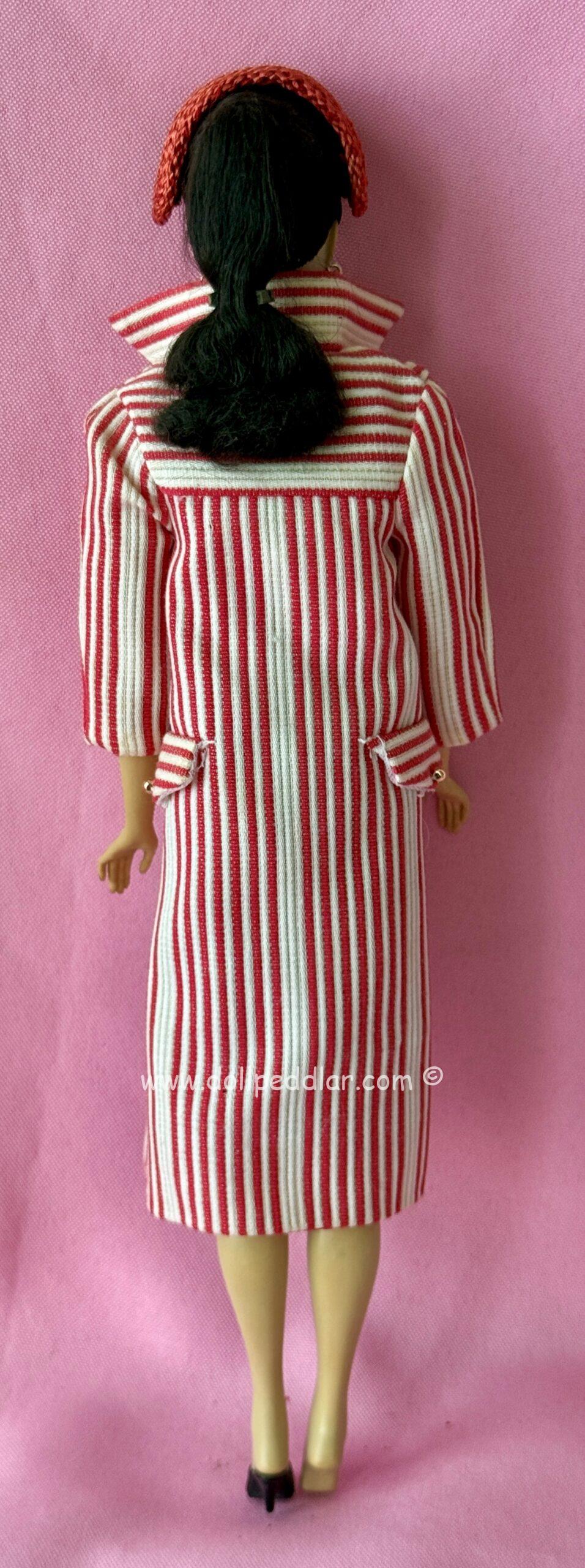 #11591 Vintage Barbie Reproduction Roman Holiday COAT AND DRESS ONLY - Image 6