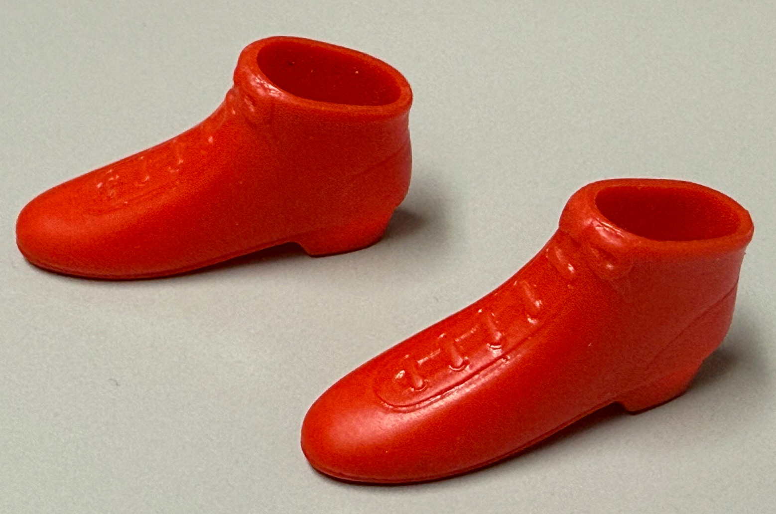 Vintage Barbie Red Ice Skating Boots NO BLADES - Image 2