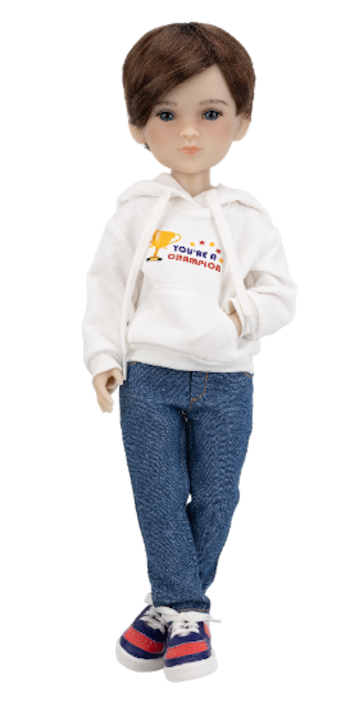 Ruby Red Fashion Friends You’re A Champion Thomas 14.5″ – Doll Peddlar