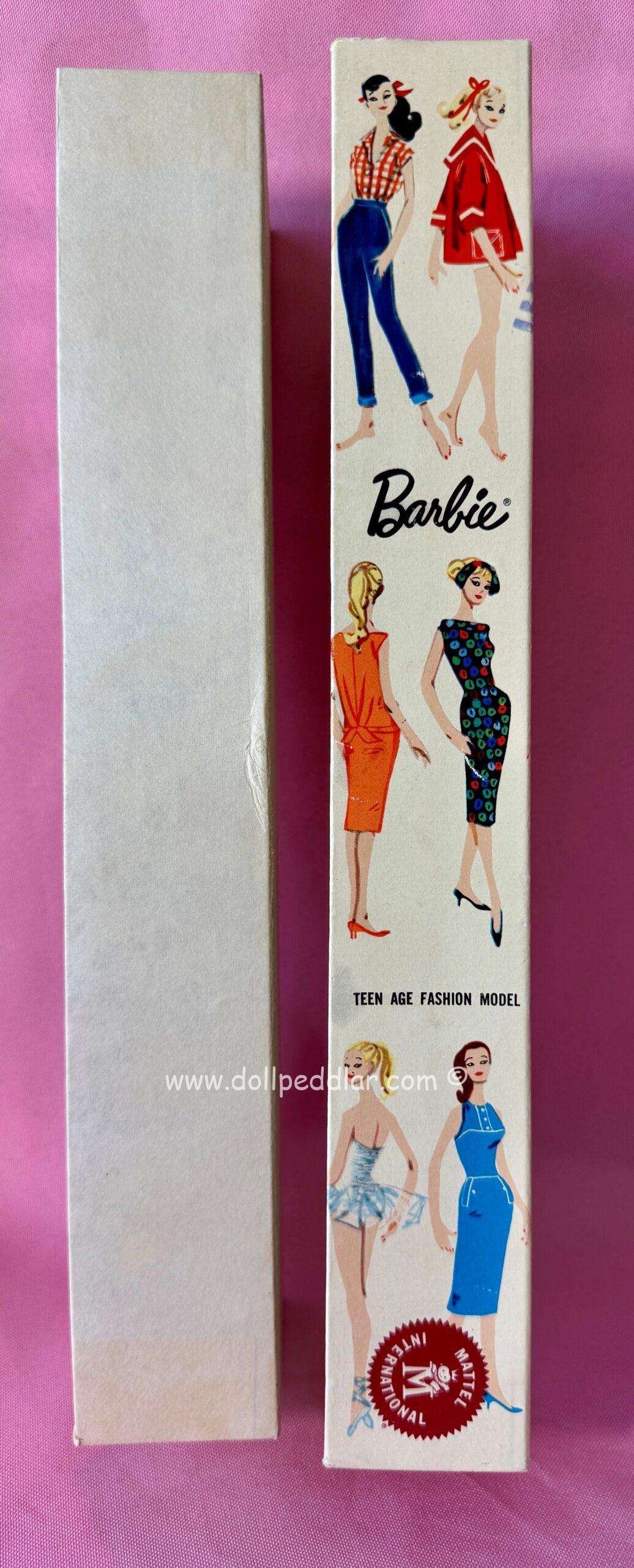 Vintage Brunette Bubble Cut Barbie M/NM in Box - Image 17