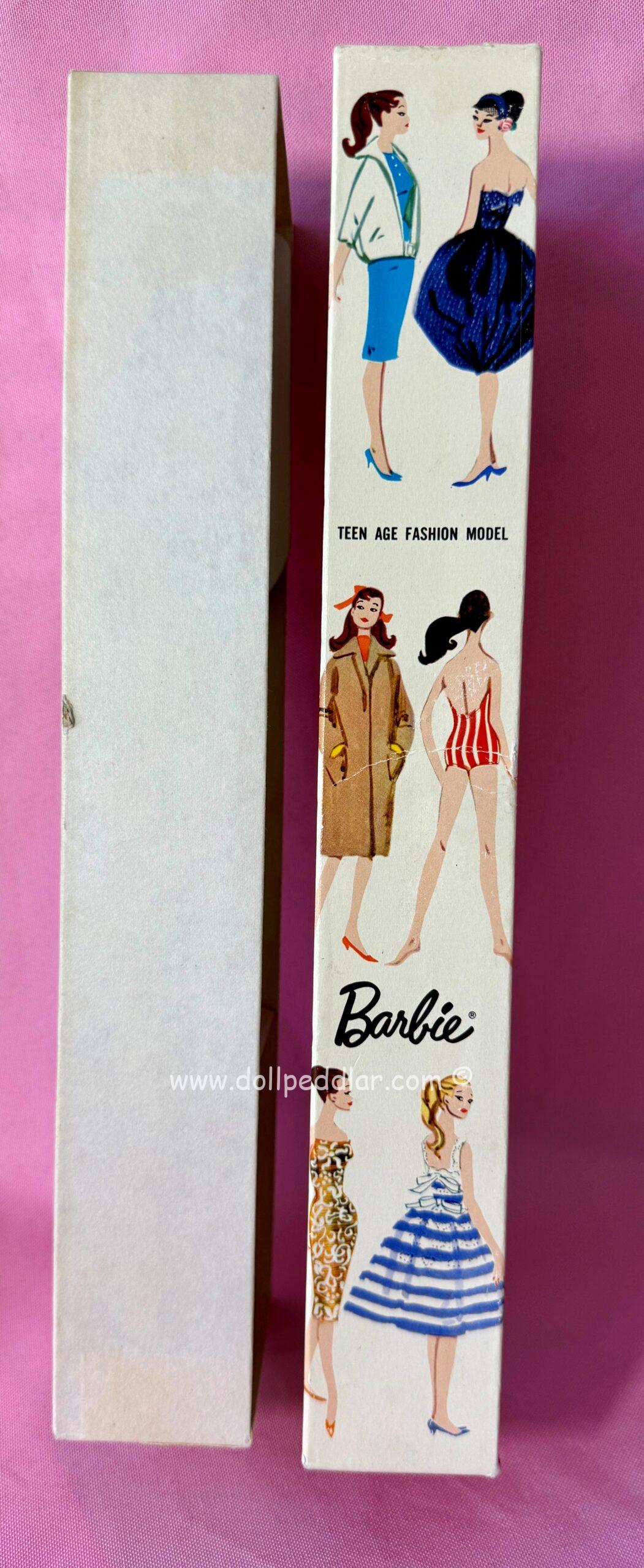 Vintage Brunette Bubble Cut Barbie M/NM in Box - Image 16