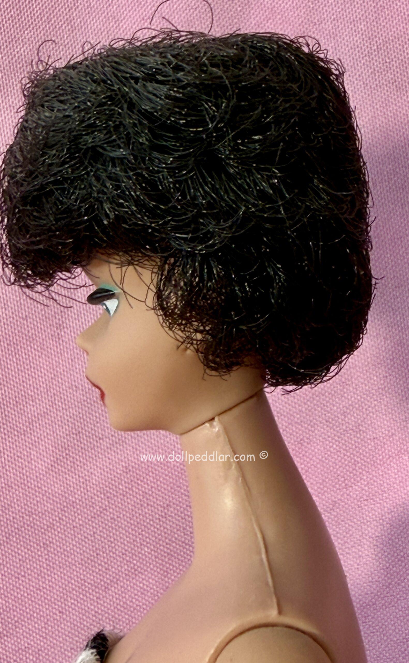 Vintage Brunette Bubble Cut Barbie M/NM in Box - Image 6