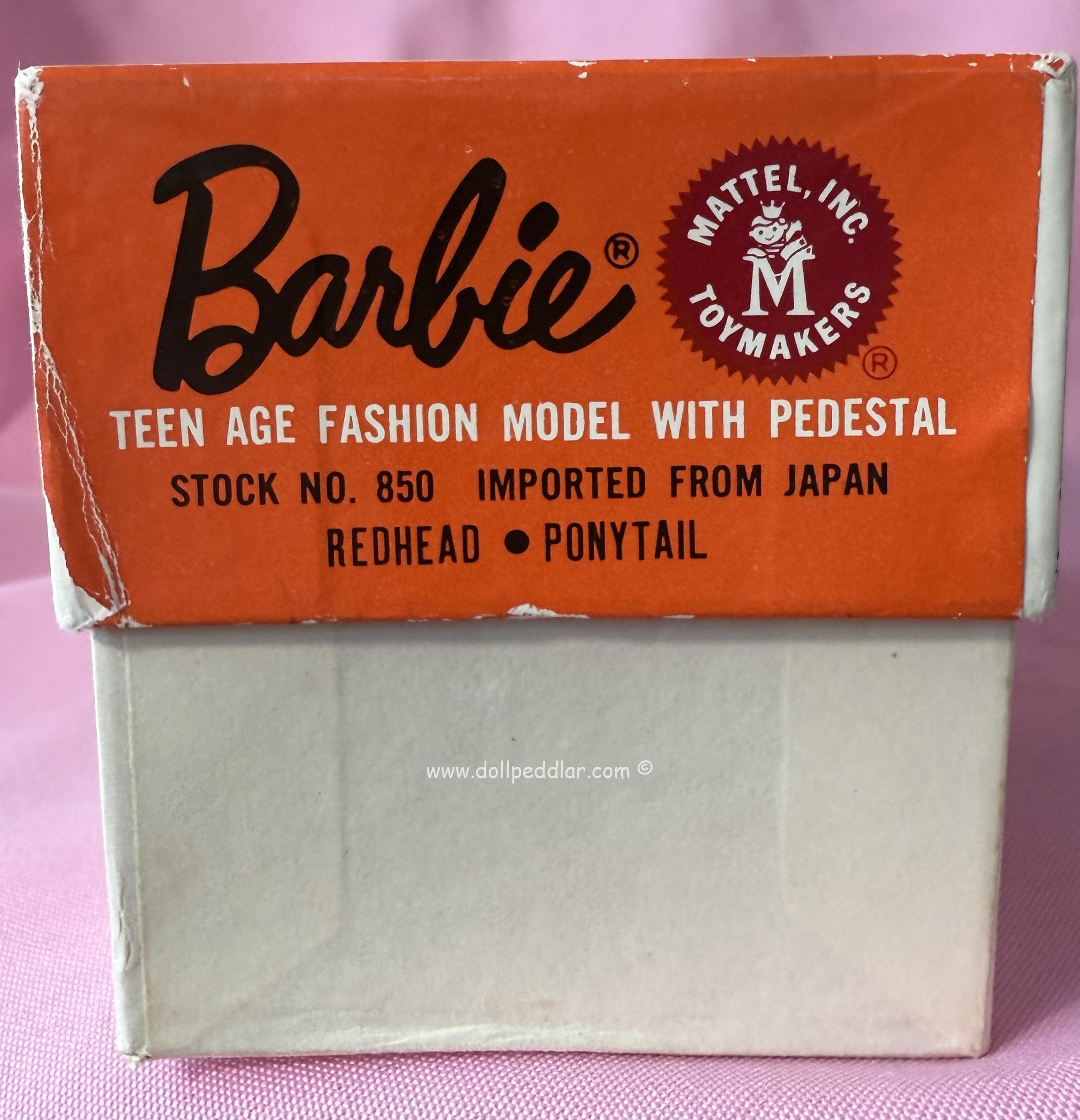 Vintage #6 Barbie Redhair Ponytail M/NM in Box - Image 21