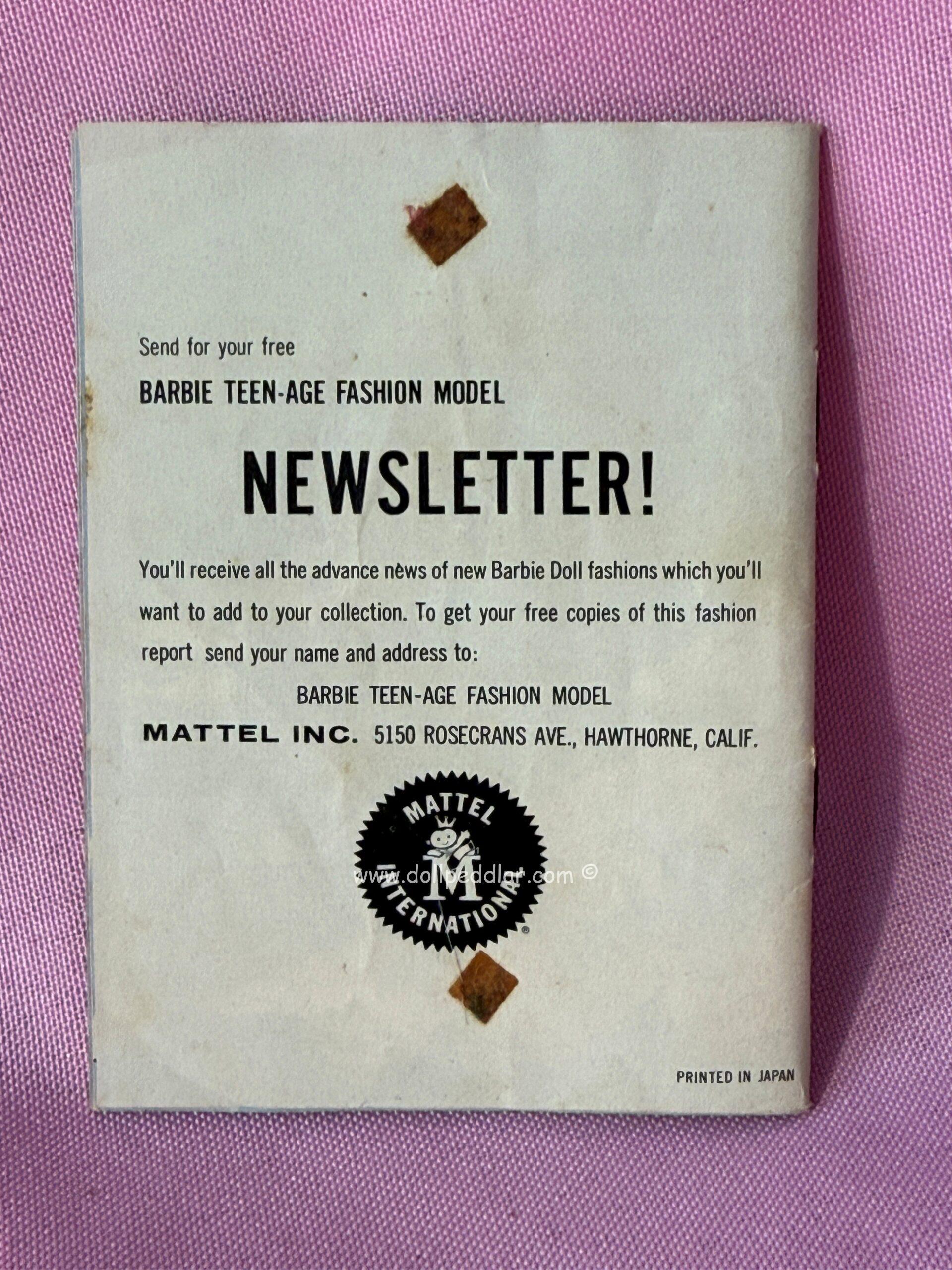 #850 Vintage Bubble Cut Brunette MIB - Image 25