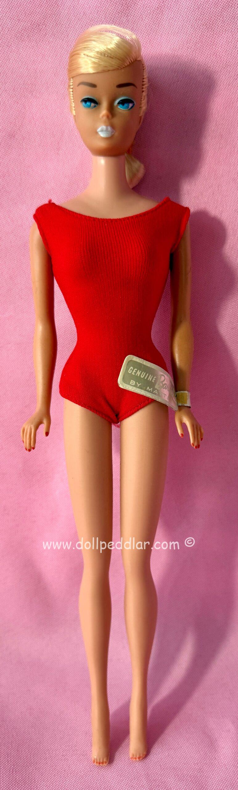 #850 Vintage Platinum Swirl Ponytail Barbie MIB w/Wrist Tag - Image 25