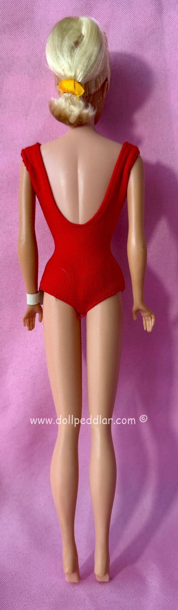 #850 Vintage Platinum Swirl Ponytail Barbie MIB w/Wrist Tag - Image 14