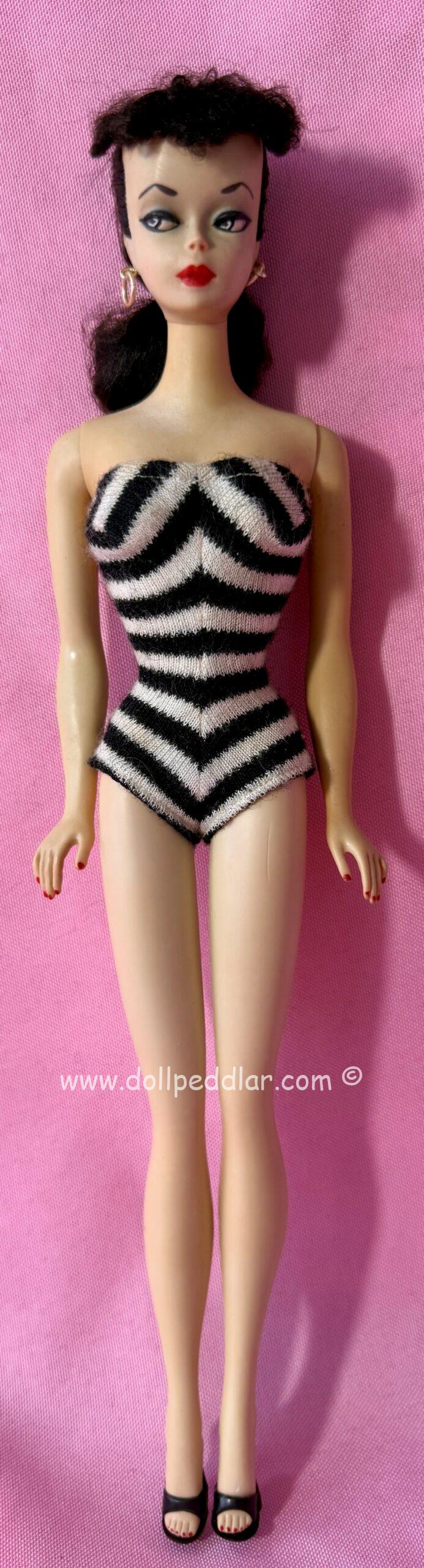Vintage #2 Barbie Brunette Ponytail M/NM - Image 4