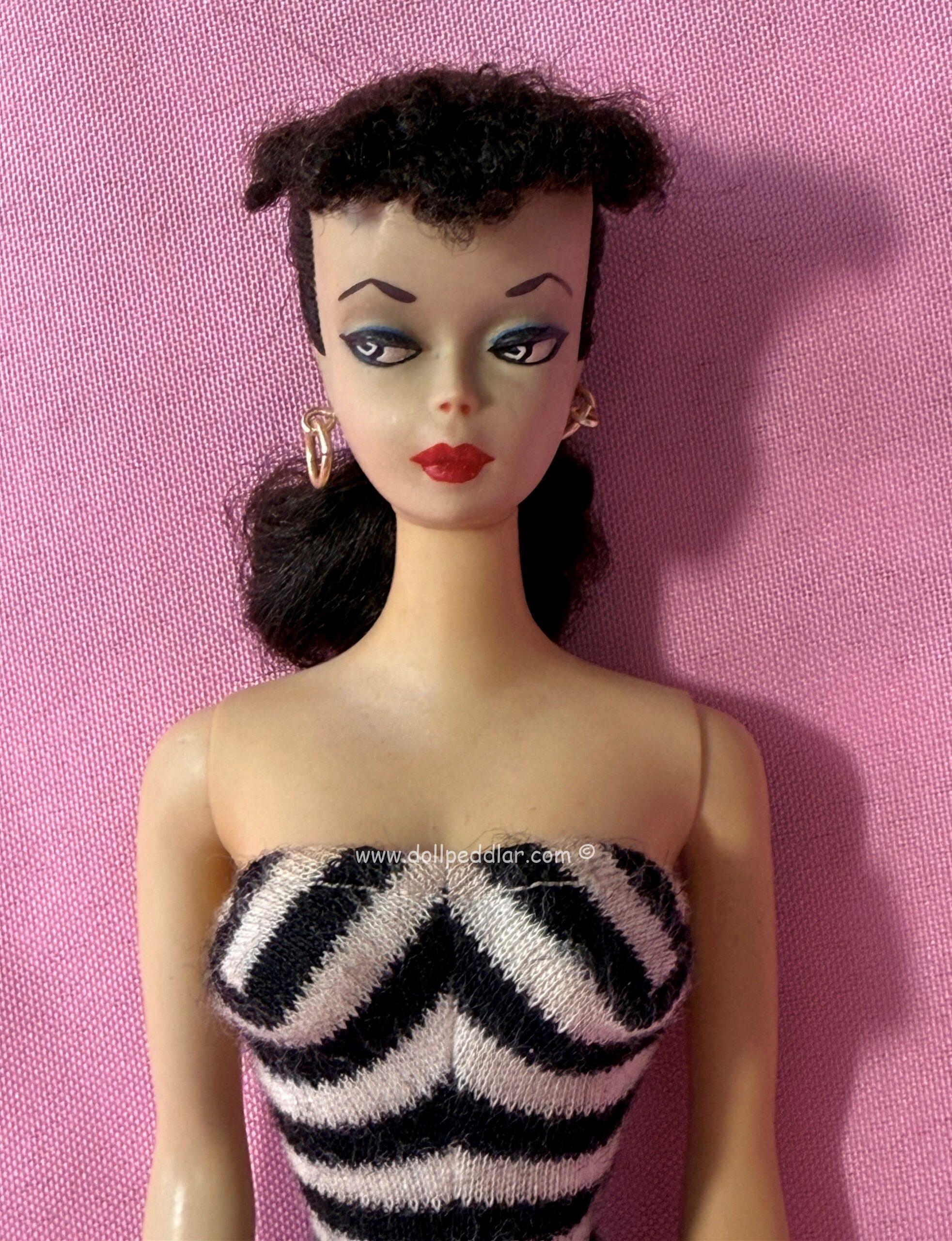 Vintage #2 Barbie Brunette Ponytail M/NM