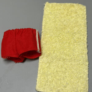 #750 Vintage Ken Red Trunks and Yellow Towel ONLY