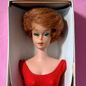 #850 Redhair Bubble Cut Barbie M/NM In Box