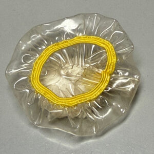 Vintage Shower Cap with Flower (Fits Barbie Size)