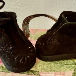 Zwergnase Black Suede Leather Boots 2.5″/63.5mm