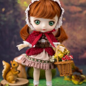 Mori Lolli Doll Little Red Riding Hood 11″  NEW  – Just released!!