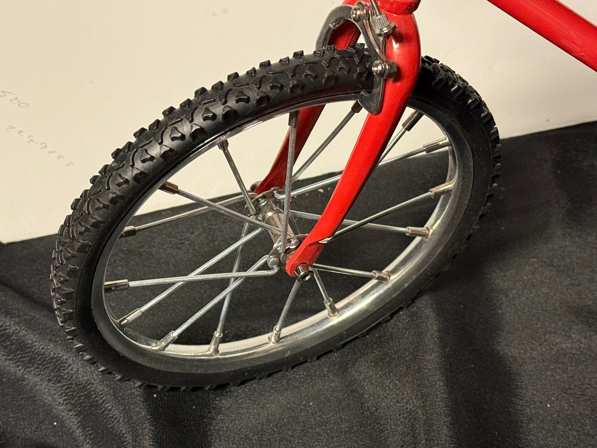 Gotz Red Metal Bicycle for 18" Play Dolls - Image 4