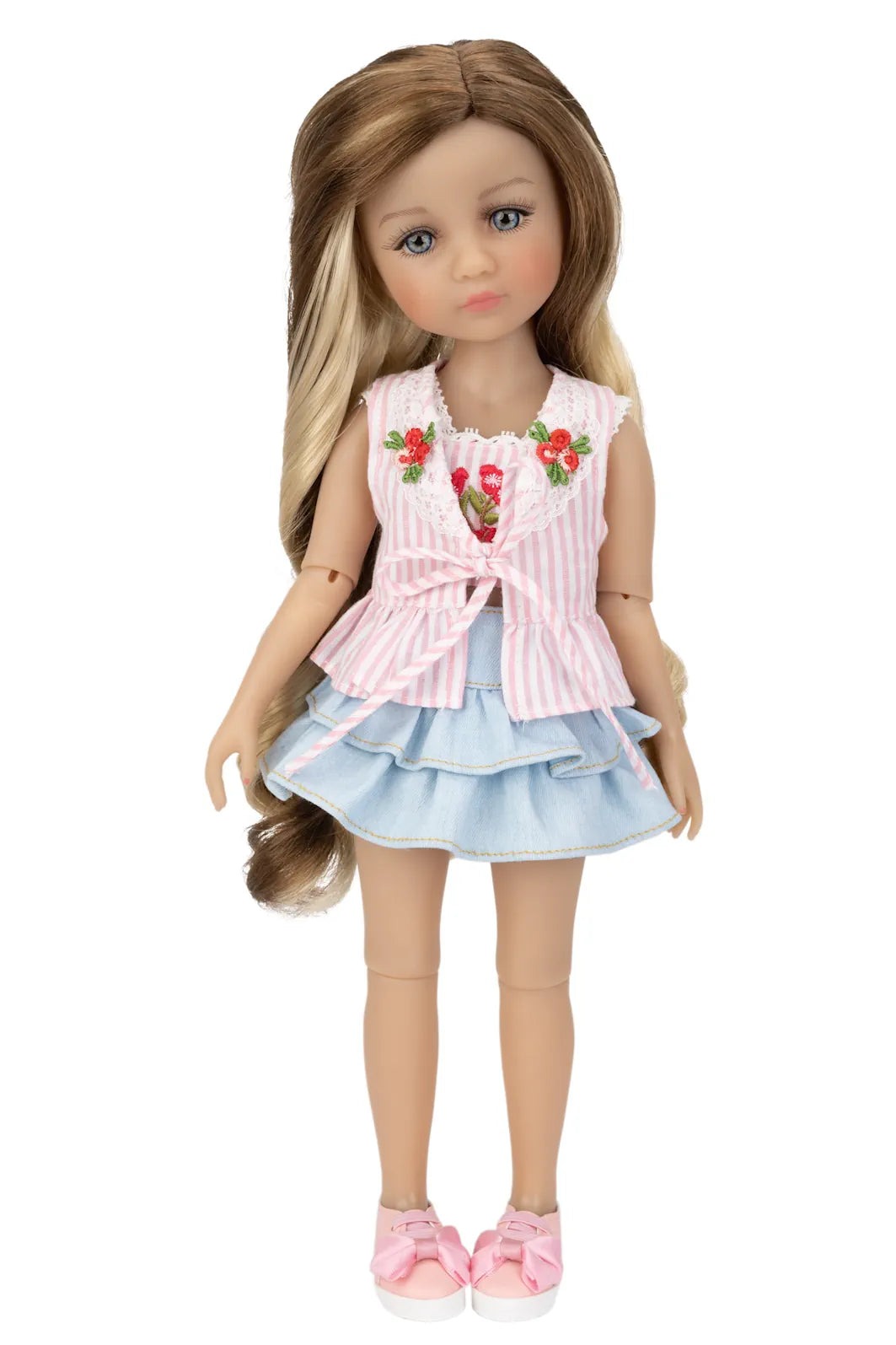 Ruby Red Fashion Friend. Joy in Bloom - Rosa 14.5" - Image 2