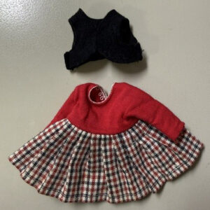 #36 Vintage Vogue Ginny Merry Moppet School Dress and Vest MINT