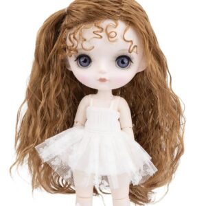 Dolly Mori Lolli Curly Parting Wig (Brown)