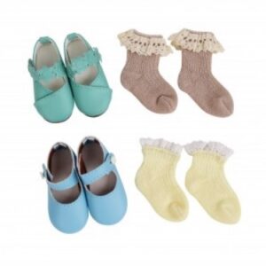 Ruby Red Fashion Friends Blue-tiful Shoe Set (Fits 14.5″ Dolls)