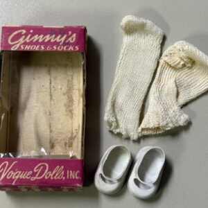 Vintage Vogue Ginny Shoes & Socks (White) in the Box
