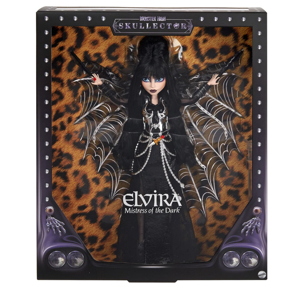 Monster High Skullector Elvira, Mistress of the Dark Doll - Image 5