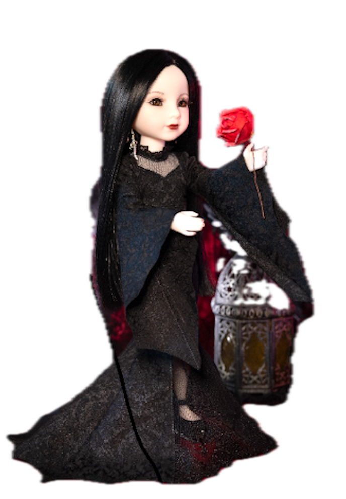 Ruby Red Fashion Friends Halloween Gothic Ravenna LE350 - Image 2