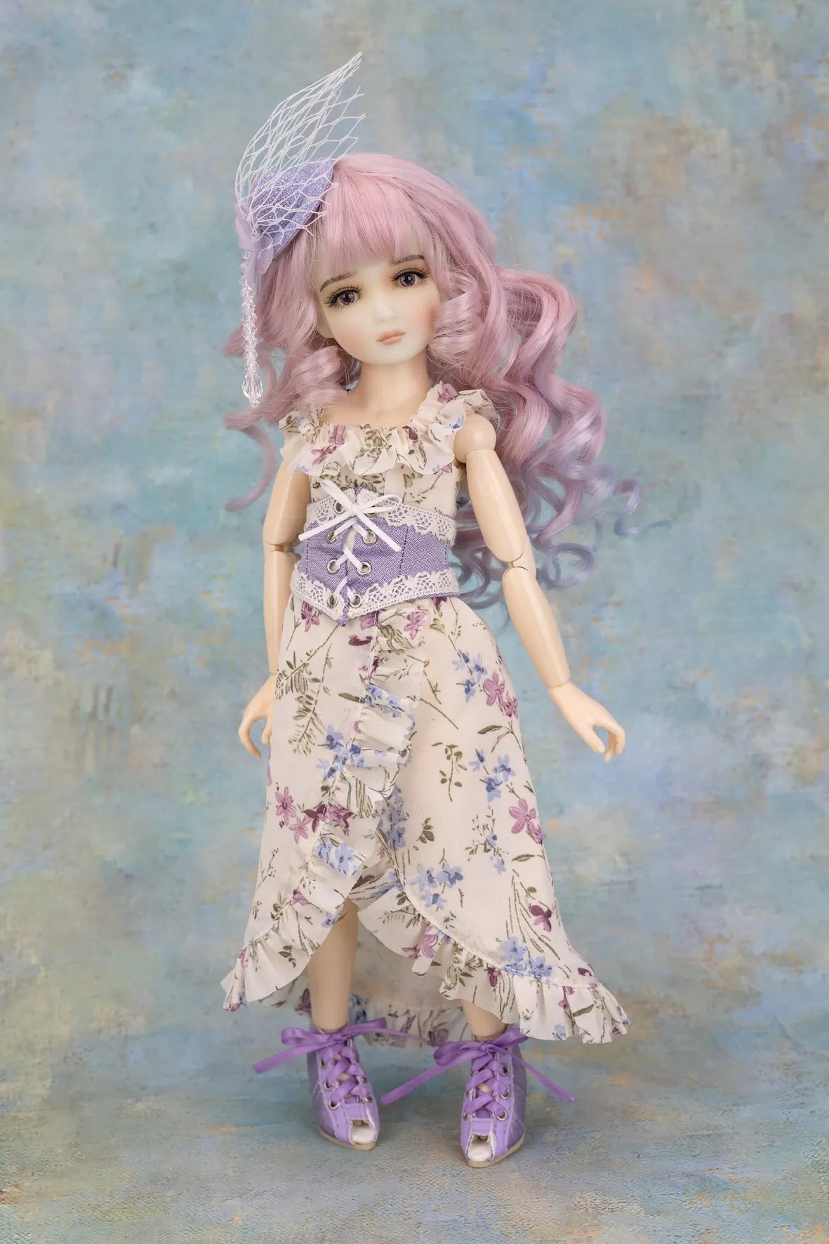 12” InMotion Girl Lavender Breeze Dress (No Doll) - Image 2