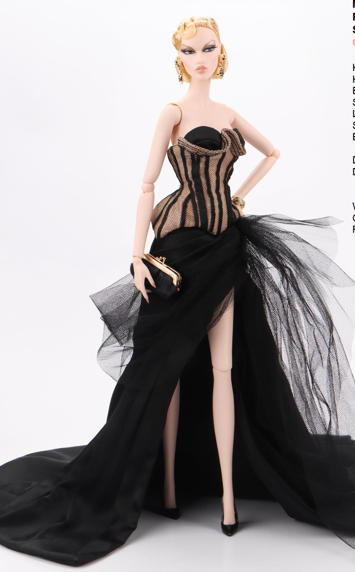 8th Anniversary Convention Runway Haute Couture Gilded Silhouette KK PRE-ORDER