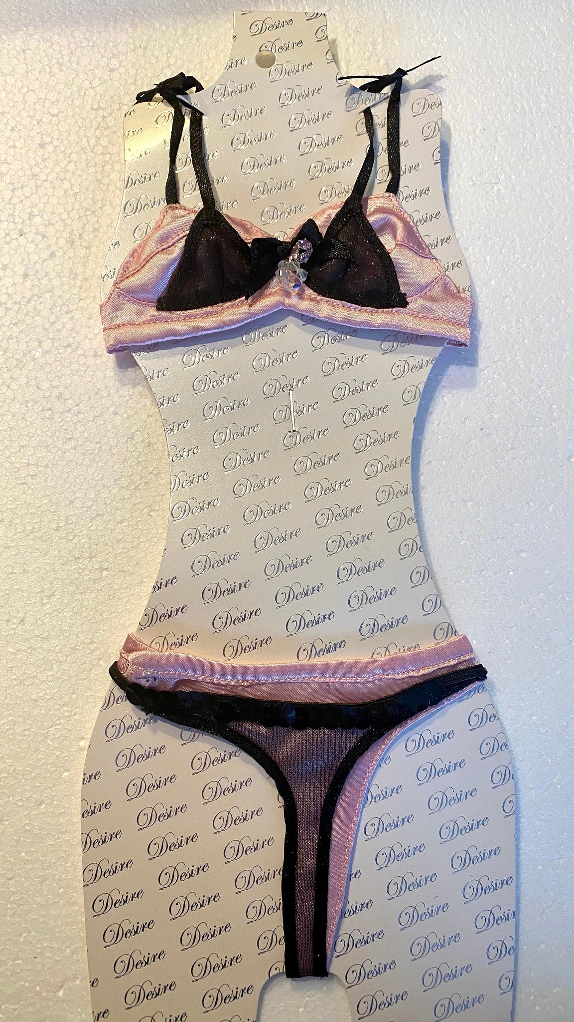 Desire Sexy Lingerie Set – Pink (SD Size) – Doll Peddlar